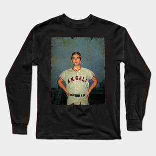 Jim Fregosi in Los Angeles Angels of Anaheim Long Sleeve T-Shirt